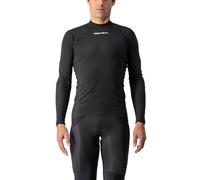 Castelli 4514531-010 Flanders Warm LS Sweatshirt, Hombre, Negro, Tamaño L