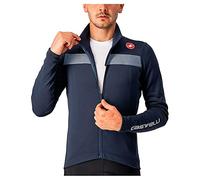 Castelli 4518511 Puro 3 Jersey FZ Camiseta, Hombre, Negro, L