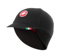 Castelli 4518534-010 DIFESA Thermal Cap Gorra, Mujer, Rojo, Talla única