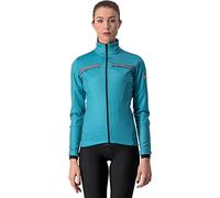 CASTELLI 4518541-324 DINAMICA CHAQUETA Jacket Women's Azul-Verde Azul/Plateado Reflex S