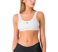 Castelli Rosso Corsa Bra Sports, Mujer, White Black, L