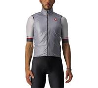 Castelli 4520057 Aria Vest Sports Vest Hombre Silver Gray/Dark Gray Tamaño L