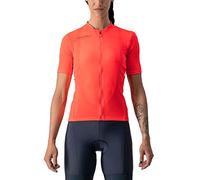 Castelli 4520068 Anima 3 Jersey T-Shirt Mujer Brilliant Pink/Dark Steel Blue Tamaño L