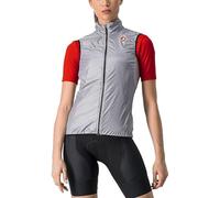 Castelli 4520088 Aria W Vest Sports Vest Mujer Silver Gray Tamaño S