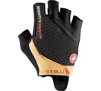 Castelli 4521024 Rosso Corsa Pro V Glove Gloves Hombre Black/Tan Tamaño L