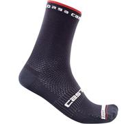 CASTELLI 4521026-414 Rojo Corsa Pro 15 Sock Calcetines Hombre Savile Blue S/M