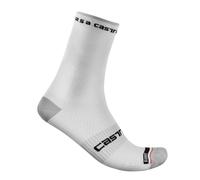 Castelli 4521026 Rosso Corsa Pro 15 Sock Socks Hombre White Black Tamaño XXL