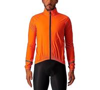 CASTELLI 4521500-034 Emergency 2 Rain Jacket Jacket Hombre Brilliant Orange Tamaño M