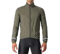 Castelli 4521500 Emergency 2 Rain Jacket Jacket Hombre Military Green Tamaño XXL