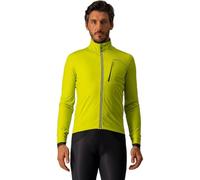 CASTELLI 4521504-384 GO JACKET Men's Jacket Chartreuse/Dark Gray XS