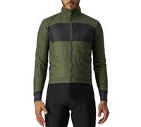 CASTELLI 4521507-316 UNLIMITED PUFFY JKT Jacket Hombre MILITARY GREEN/DARK GRAY Tamaño XL