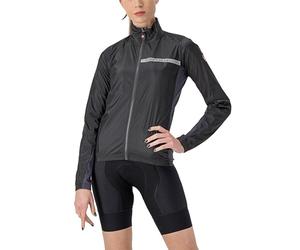 CASTELLI 4521529-085 Squadra Stretch W Jacket Women's Jacket Light Black/Dark Gray L