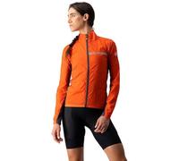 Castelli 4521529 SQUADRA ST. W JKT Jacket Mujer FIERY RED/DARK GRAY Tamaño L