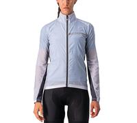 Castelli 4521529 Squadra Stretch W Jacket Jacket Mujer Silver Gray/Dark Gray Tamaño M