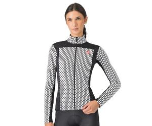CASTELLI 4521530-101 SFIDA 2 Jersey FZ Sweatshirt Mujer Black/White Tamaño L