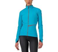 CASTELLI 4521540-086 GO W JKT Women's Jacket Sky Blue/Fiery Red S