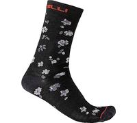Castelli 4521556 Fuga 18 Sock Socks Unisex Black/Dark Gray Tamaño XXL