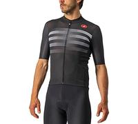 Castelli 4522016-085 Endurance Pro - Camiseta para Hombre, Color Negro y Blanco