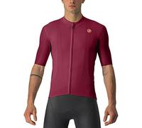 Castelli 4522022 Endurance Elite Jersey T-Shirt Hombre Bordeaux Tamaño S