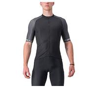 Castelli 4522025 ENTRATA VI JERSEY T-shirt Hombre LIGHT BLACK/DARK GRAY-IVORY Tamaño L