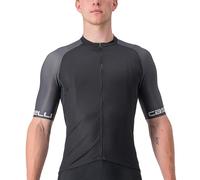 Castelli 4522025 ENTRATA VI JERSEY T-shirt Hombre LIGHT BLACK/DARK GRAY-IVORY Tamaño XXL