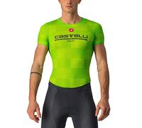 CASTELLI 4522034-383 Pro Mesh BL Short Sleeve Camiseta de Hombre Electric Lime XXL