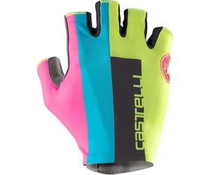 Castelli 4522036 COMPETIZIONE 2 Glove Gloves Unisex Electric Lime/Black-Blue-Magen Tamaño XXL