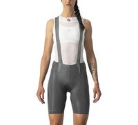 CASTELLI 4522046-125 Free Aero RC W BIBSHORT Women's Shorts Gunmetal Gray L