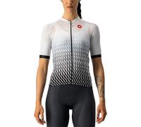 Castelli 4522058 Climber's 2.0 W JER. T-Shirt Mujer White/Silver Gray-Light Black Tamaño L