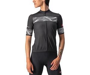 CASTELLI 4522061-085 FENICE Jersey Sudadera para Mujer, Color Negro Claro/Blanco XL, Light Black/White, XL