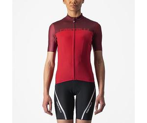 CASTELLI 4522065-649 VELOCISSIMA JERSEY Women's T-shirt PERSIAN RED/BORDEAUX M