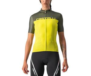 CASTELLI 4522065-776 VELOCISSIMA JRS Sweatshirt Women's Sulphur/Military Green M