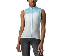 CASTELLI 4522066-498 VELOCISSIMA Sleeveless Camiseta de Mujer Light Agua/Skylight XS