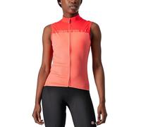 Castelli 4522066-583 VELOCISSIMA Sleeveless Camiseta de Mujer Coral Flash/Brilliant Pink L