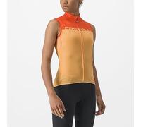 CASTELLI 4522066-866 VELOCISSIMA Sleeveless Women's T-Shirt Soft Orange/Scarlet Lava S