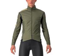 CASTELLI 4522501-075 UNLTD Perfetto Ros Sweatshirt Hombre Military Green/Goldenrod Tamaño L