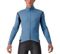 Castelli 4522511 PERFETTO RoS 2 JKT Jacket Hombre STEEL BLUE/SAVILE BLUE Tamaño XL
