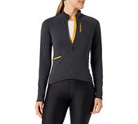Castelli 4522539 UNLTD Trail W JRS T-Shirt Mujer Dark Gray/Goldenrod Tamaño S