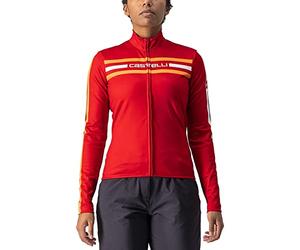CASTELLI 4522540-611 UNLTD W THERMAL JRS Women's Sweatshirt Dark red L