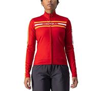 Castelli 4522540 UNLTD W Thermal JRS T-Shirt Mujer Dark Red Tamaño XL