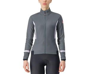 CASTELLI 4522542-048 DINAMICA 2 JACKET Jacket Mujer URBAN GRAY/ORCHID PETAL Tamaño S