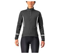 CASTELLI 4522542-085 DINAMICA 2 JACKET Jacket Mujer LIGHT BLACK/WHITE REFLEX Tamaño M