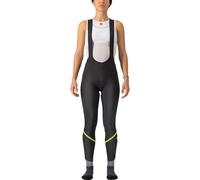 CASTELLI 4522550-790 VELOCISSIMA DT BIBT Women's Tights Black/Electric Lime-Silver Ref S