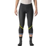 Castelli 4522552 VELOCISSIMA TH KNI. Leggings Mujer Black/Electric Lime-Silver Ref Tamaño L