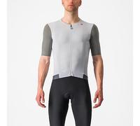 CASTELLI 4523008-870 Premio Black Jersey Men's T-Shirt Silver Gray/Sedona Sage XXL