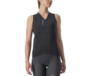 CASTELLI 4523043-085 Anima 4 Sleeveless Women's T-Shirt Light Black/Ivory S