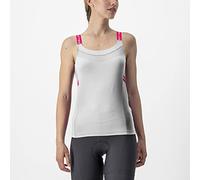 CASTELLI 4523045-065 BAVETTE Top Women's T-Shirt Ivory/Persian Red L