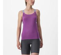 CASTELLI 4523045-548 BAVETTE Top Women's T-Shirt AMETHIST/Violet Mist L