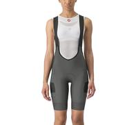 CASTELLI 4523048-125 Unlimited Cargo W BIBSHORT Women's Shorts Gunmetal Gray XS
