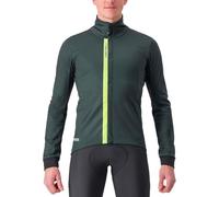 CASTELLI 4523508-303 ENTRATA JACKET Jacket Unisex ROVER GREEN/YELLOW Tamaño XXL